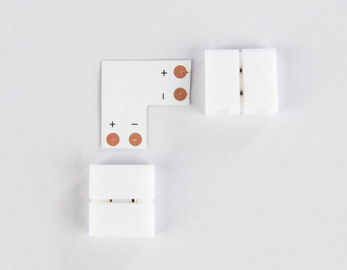 Соединитель угловой L 5050 12/24V (2 конт.) (10шт) Ambrella LED Strip GS6551