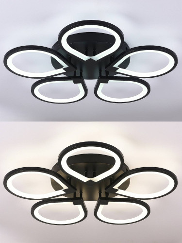 Потолочная люстра Natali Kovaltseva Singl INNOVATION STYLE 83042 BLACK