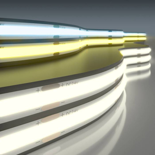 LED лента Elektrostandard COB 24V 576Led 13W IP20 Лента светодиодная 576Led 13W IP20 MIX 3300/6500 теплый белый/холодный белый (COB 24V 576Led 13W IP2