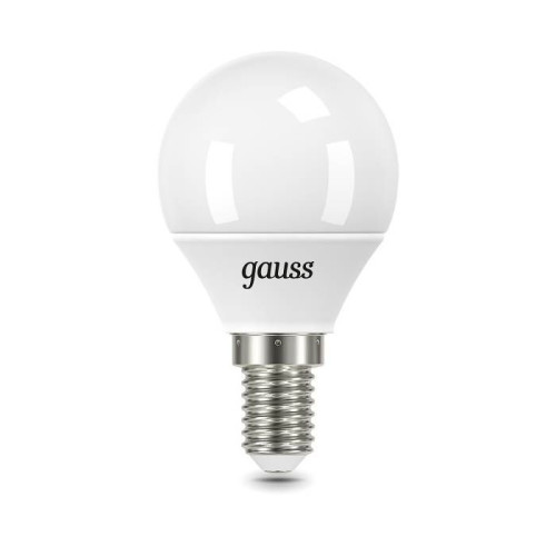 Светодиодные лампочки Gauss 105101307 (E14)  (6.5Вт)  (6500K) 