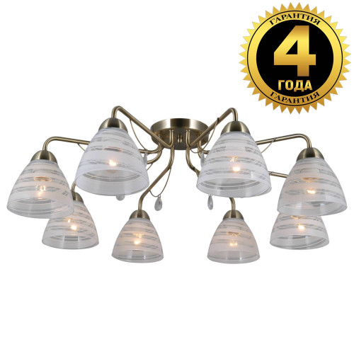 Потолочная люстра Natali Kovaltseva 76053 76053/8C ANTIQUE