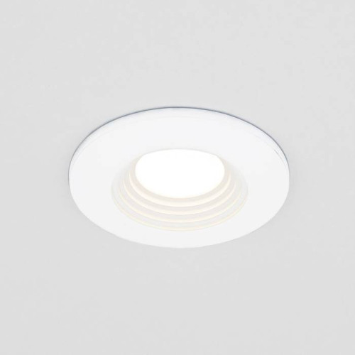 Встраиваемый светильник Elektrostandard Gridi 9903 LED 3W 3000K COB WH белый