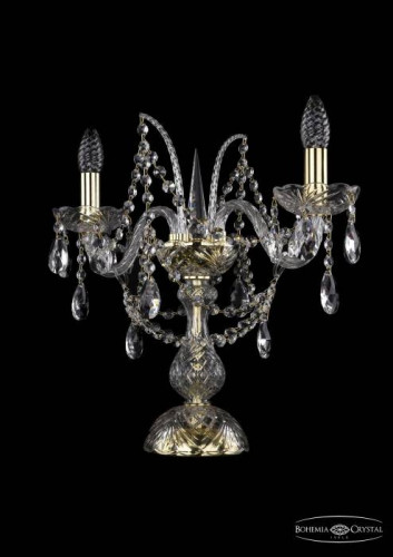 Настольная лампа Bohemia 1411 1411L/2/141-39/G