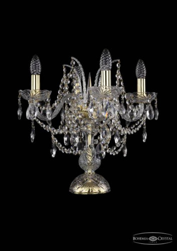 Настольная лампа Bohemia 1411 1411L/4/141-39/G