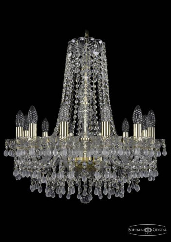 Подвесная хрустальная люстра 1410 Bohemia 1410/12/195/h-60 G V0300