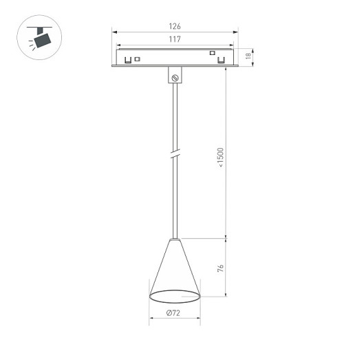Трековый светильник Arlight Mag-Orient 036391