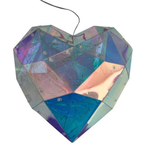 Новогоднее украшение Uniel ULD-R511 3АА HEART