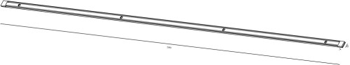 Шинопровод системы SLIM SWG PRO SLIM TR-SLIM-BL-2M