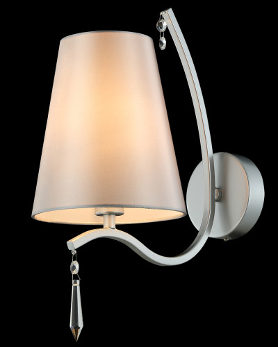 Настенное бра Crystal Lux Renata RENATA AP1 SILVER