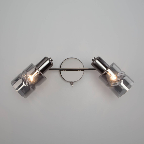 Светильник спот Eurosvet Ansa 20120/2 чёрный жемчуг