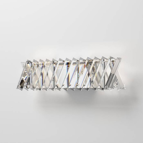 Настенный светильник Eurosvet Solis 101005 LED никель хрусталь Strotskis