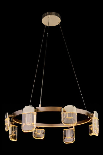 Подвесная люстра LEON Natali LE7771/8 Gold