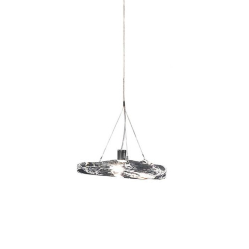 Светильник подвесной Delight Collection Manta 2049P/D200 silver/clear