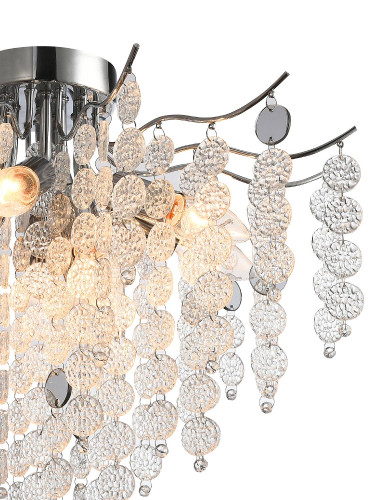 Потолочная люстра Natali Kovaltseva Monza MONZA 91008/9C CHROME