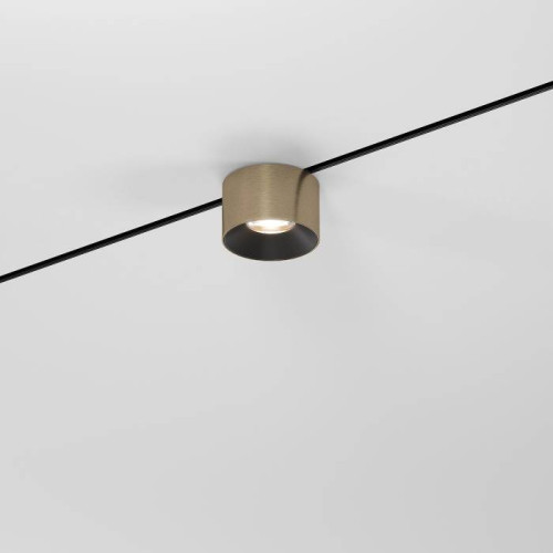 Трековый светильник Elektrostandard Mini Magnetic Mini Magnetic Трековый светильник 5W 3000K (латунь/черный) 85206/01