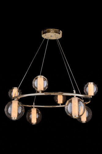 Подвесная люстра LEON Aurore LE7703/8 Chrome