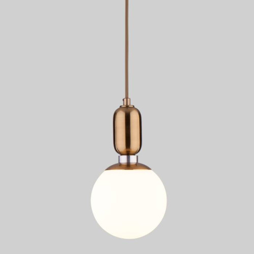 Светильник подвесной Eurosvet Bubble 50151/1 латунь