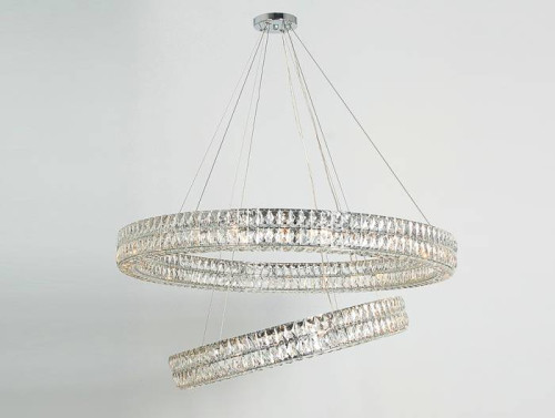 Потолочная чашка Newport Elizabeth 2 Потолочная чашка 8550 D14 2 вертик.кольца chrome