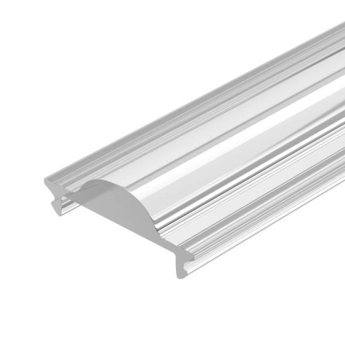 Линзованный прозрачный экран PMMA (95%) для профиля Arlight 016638