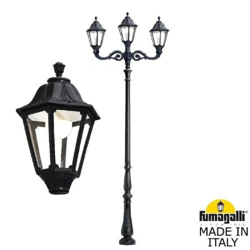 Столб фонарный уличный Fumagalli Noemi E35.205.M21.AXH27