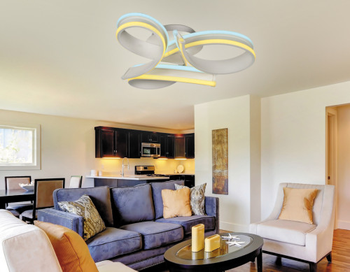 Потолочная светодиодная люстра Line Ambrella FL125