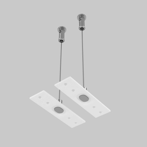 Подвес тросовый 2шт Exility белый Maytoni Accessories For Tracks Exility TRA034SW-2W