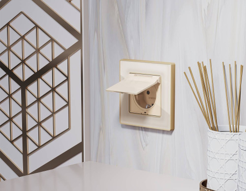 Розетка Ambrella Volt ALFA MA308010