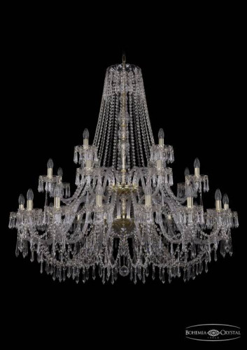 Подвесная хрустальная люстра 1403 Bohemia 1403/16+8+4/460/2d G