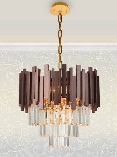 Подвесная люстра Natali Kovaltseva Vertigo VERTIGO 81439/6C COBALT