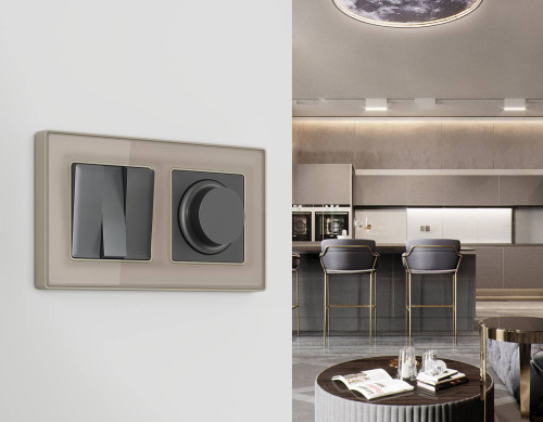 Накладка на механизм Ambrella Volt ALFA AP6555