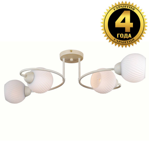 Потолочная люстра Natali Kovaltseva 81400 81400/4C BEIGE GOLD