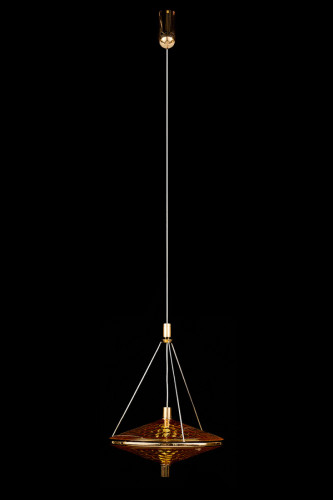 Светильник подвесной LEON Chantale LE3027/1S GD/YE