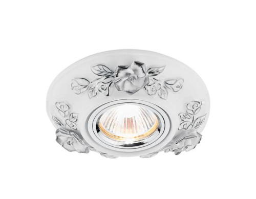 Встраиваемый светильник с цветочками Design D5503 W/CH Ambrella