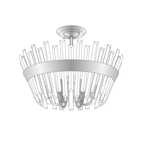 Потолочная люстра Citilux Вестерос CL307160