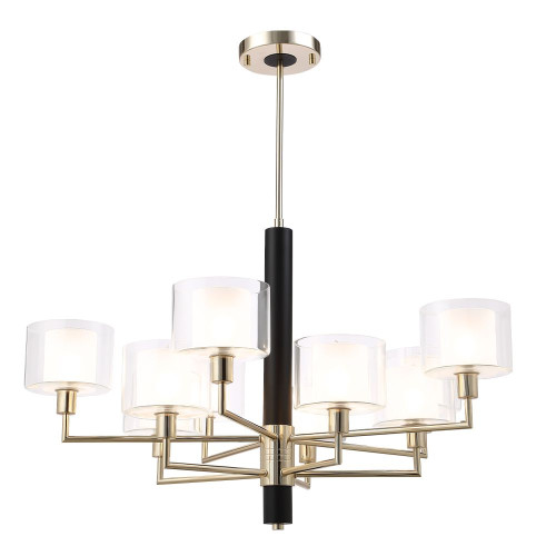 Люстра на штанге Crystal Lux Maestro MAESTRO SP-PL5+5 GOLD