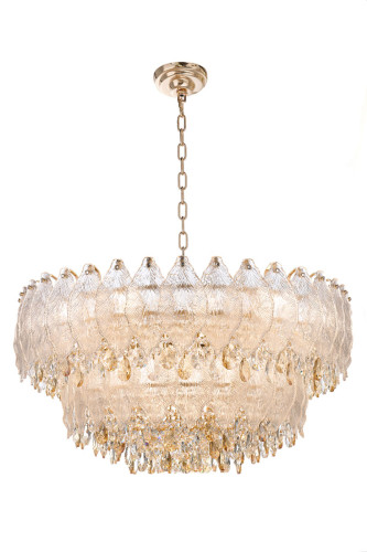 Подвесная люстра LEON Feuille LE7156/800 GD