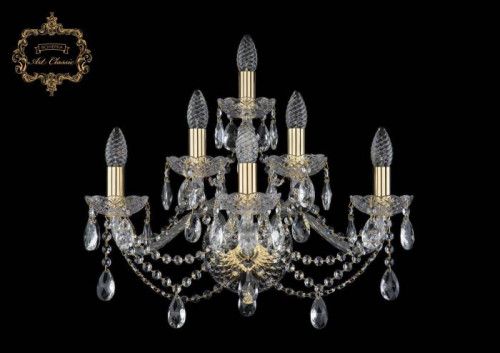 Настенное бра Art Classic 10.21.3+2+1.220.Gd.Sp