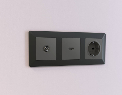 Накладка на механизм Ambrella Volt ALFA AP9140