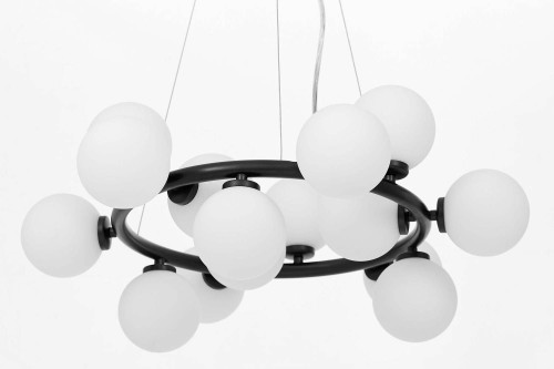 Подвесная люстра Lumina Deco LDP 6033-15 BK