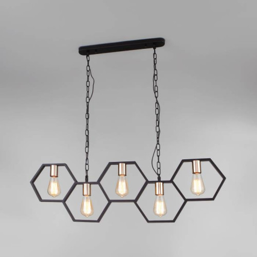 Светильник подвесной Eurosvet Arnia 70117/5 черный