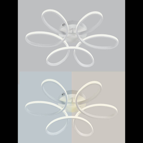 Потолочная люстра Natali Kovaltseva Cobra LED LAMPS 81121/6C