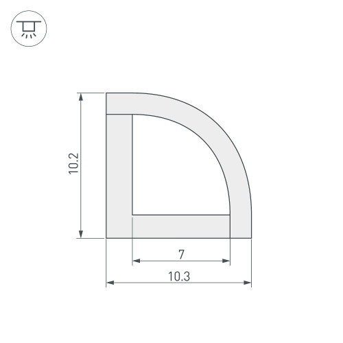 Профиль Arlight 023301