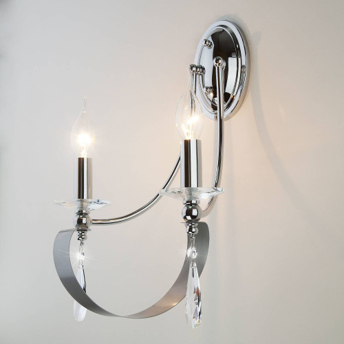 Настенное бра Eurosvet Adelia 60064/2 хром