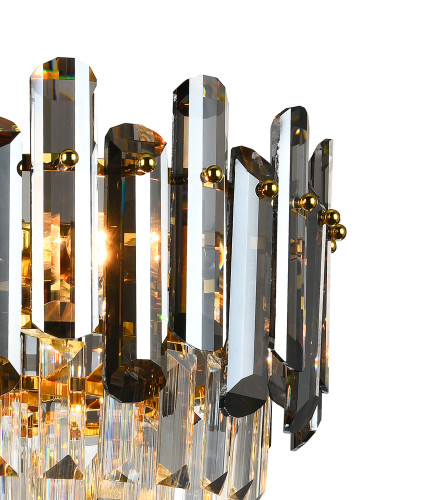 Подвесная люстра Natali Kovaltseva Imperium NUBIAN 81438/6C GOLD PLATED