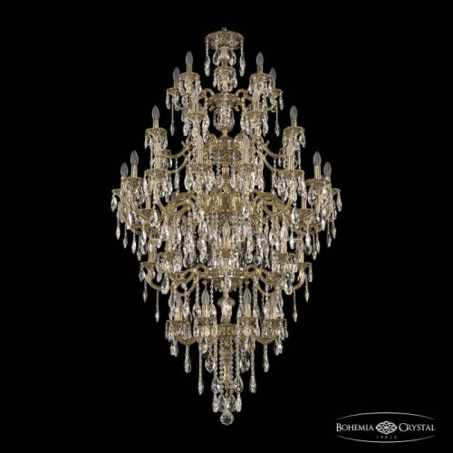 Подвесная хрустальная люстра 7201 Bohemia 72101/8+8+16+8+8/360/5d B GB