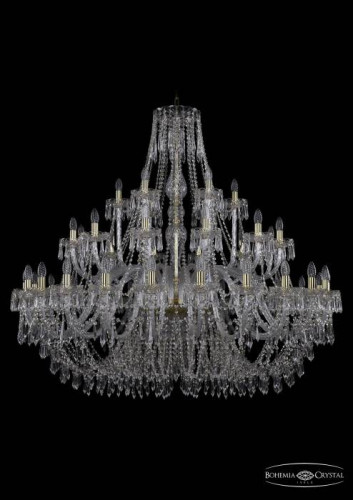 Подвесная хрустальная люстра 1403 Bohemia 1403/24+12+6/530 G