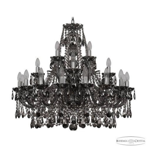 Подвесная хрустальная люстра 1411 Bohemia 1411/16+4+4/300 Ni M731