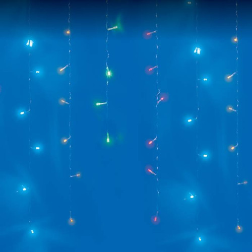 Бахрома светодиодная, 20м Uniel ULD-B20007-480/DTA/RC MULTI IP44