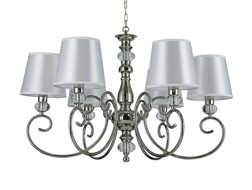 Подвесная люстра Newport Marta 1206/C nickel