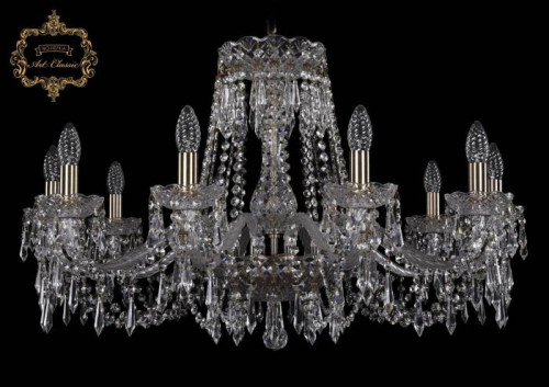 Подвесная хрустальная люстра 11.23 Art Classic 11.23.10.300.Br.Dr